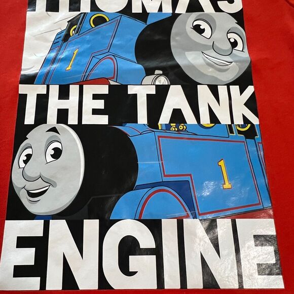 New No Tag Thomas & Friends Red Crew Neck Decal Tee Shirt 3T - Picture 7 of 7